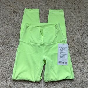 NWT Lululemon Align Pant 25” Faded Zap Size 4